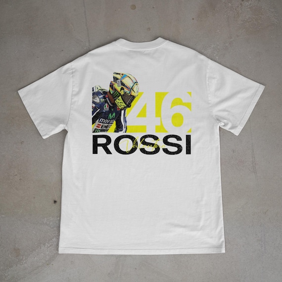 Valentino Rossi MOTOGP T-shirt: Racing Fan Apparel - Etsy
