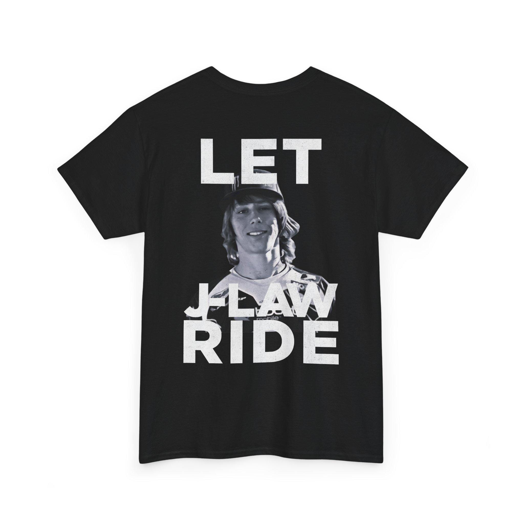 Let Jlaw Ride T-shirt: Funny Motocross Throwback Tee - Etsy
