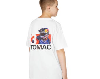 Eli Tomac Youth T-Shirt, Motocross Graphic Tee, Moto Gift