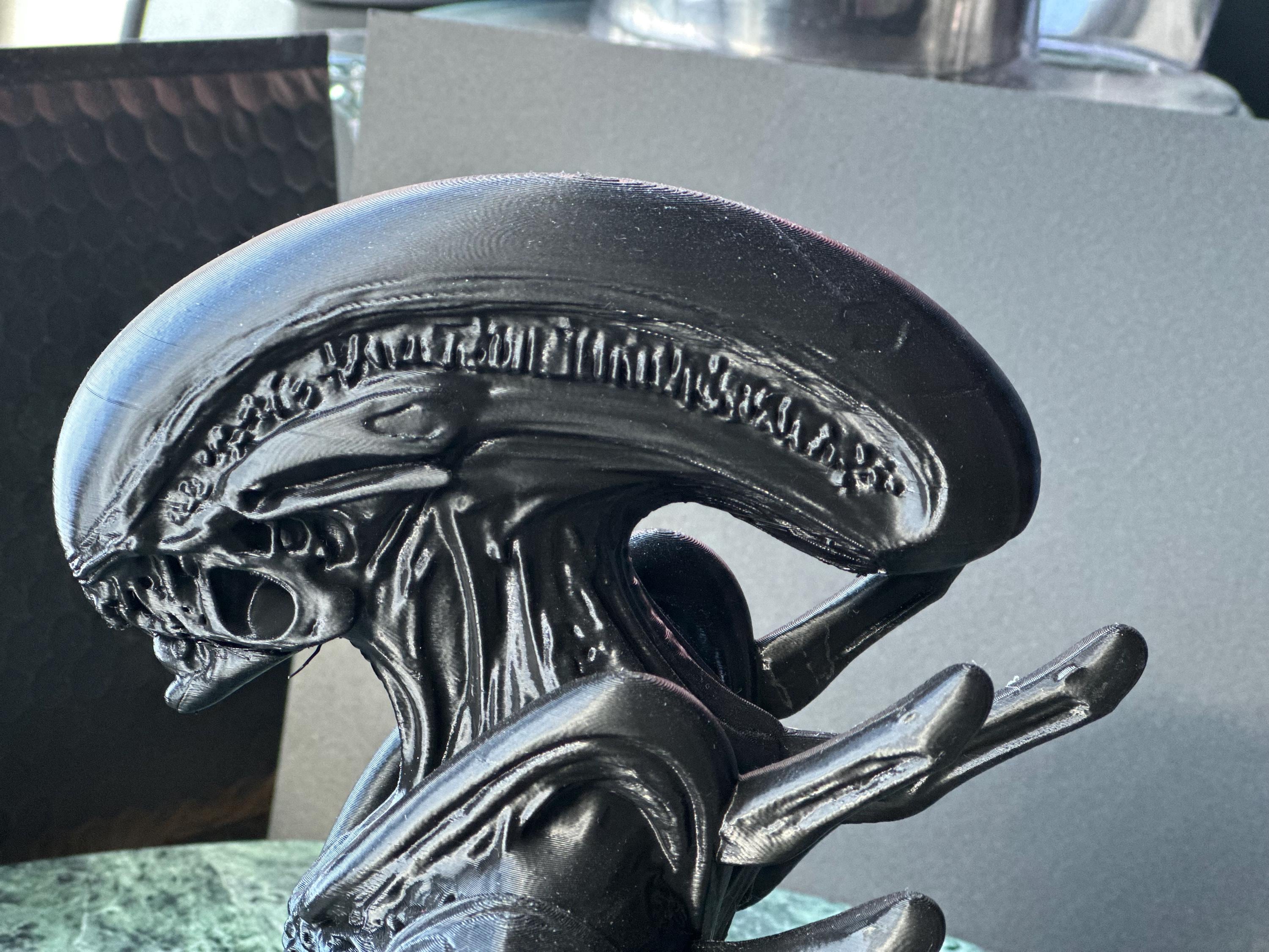 Alien Xenomorph Bust – Sci-fi Horror Decor, Giger-inspired Sculpture ...