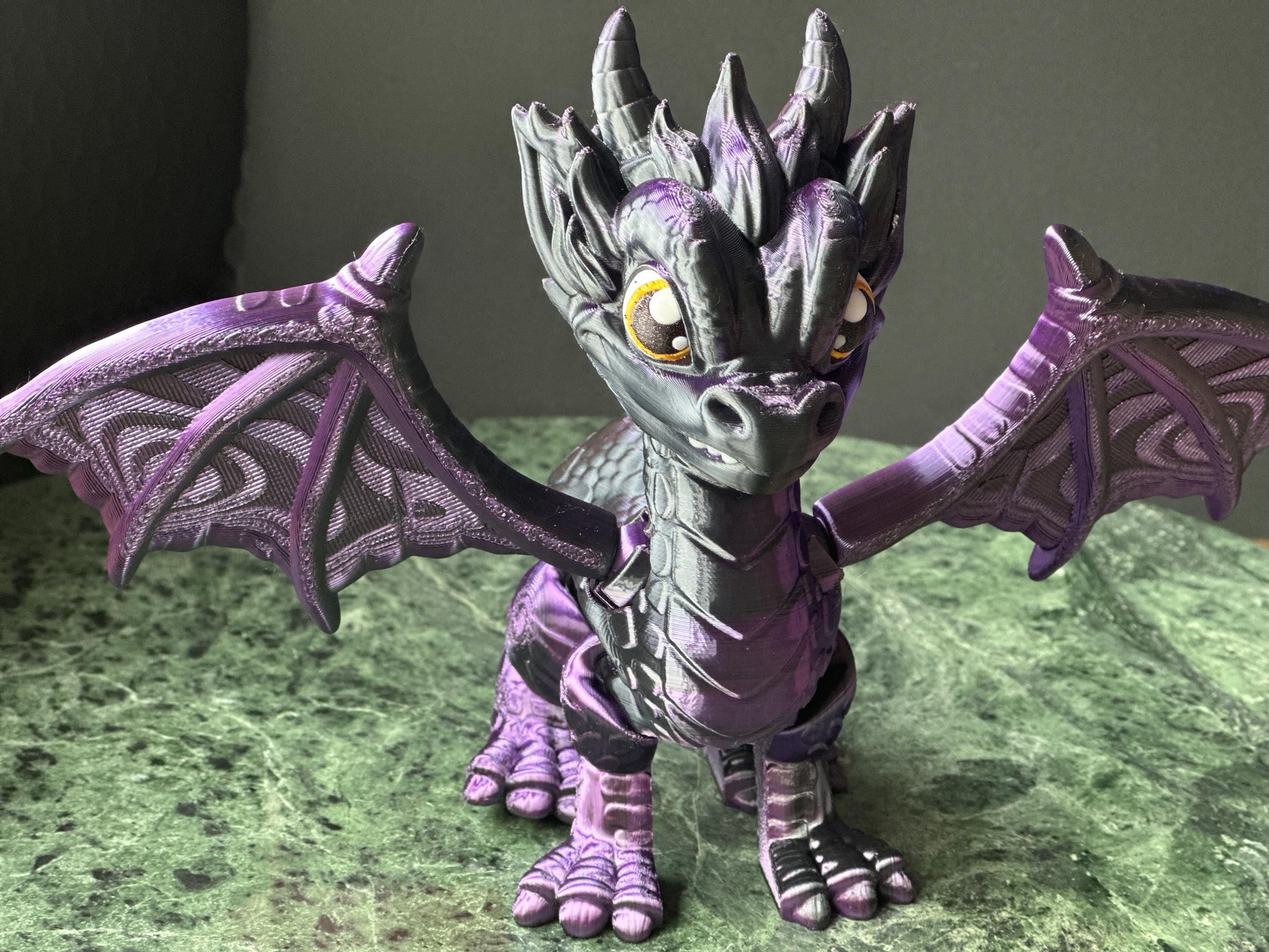 Fourth Wing Iridescent Dragon 'onyx Storm' - Empyrean Series