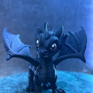 Fourth Wing | Tairn Black Dragon | Fourth Wing Fantasy Decor | Empyrean Gift | Fantasy Decor | Bookish Gift for Readers | Dragon Lover
