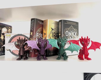 Fourth Wing Dragons - Multiple Colours – Fantasy Book Lover Gift