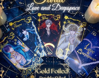 Love and Deepspace Tarot Cards Sylus Zayne Rafayel Xavier Caleb
