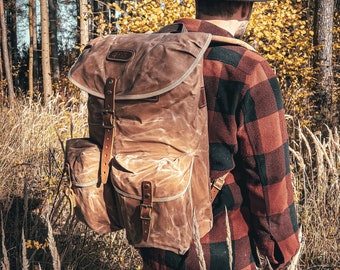 Mochila Bushcraft VANDRÁK Encerada 45l - Coyote