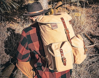 Mochila Bushcraft Vandrák - Coyote