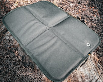 Šedátko skládací JUBÖ Bushcraft Cojín de asiento - Verde