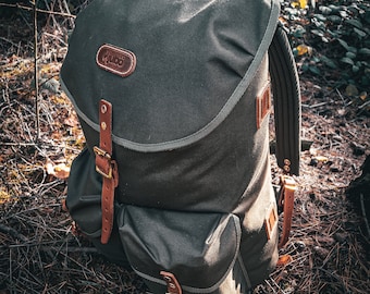 Mochila Bushcraft Vandrák - Verde