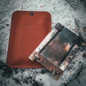 Custodia da trasporto in pelle Bushcraft per stufa Firebox G2
