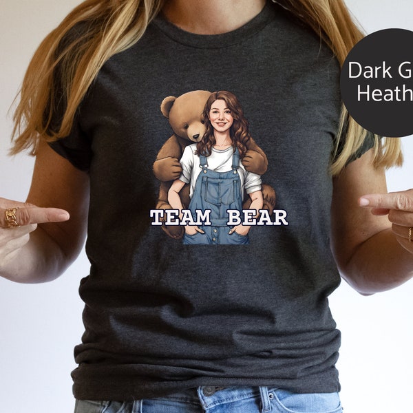 Woman with bear tee shirt for women choose the bear vs man Team Bear Gift 4b movement Feminist Shirt for women gift
