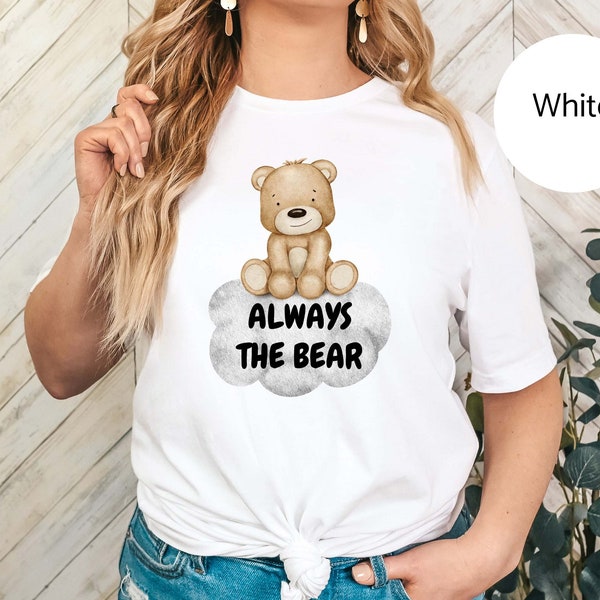 Team Bear tee shirt for women choose the bear vs man Team Bear Gift, 4B(ear) Movement, Funny Feminist Shirt