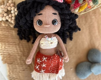 Moana Amigurumi doll pattern