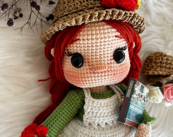 Anne Shirley Doll English pattern