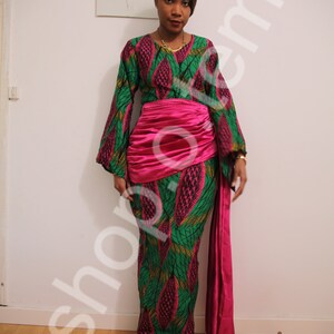 Robe en soie ankara Etsy France