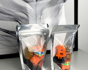 Bitcoin Surprise Bag - Perfect gift idea for crypto fans, traders & Bitcoin enthusiasts, Bitcoin gift for boyfriend/husband