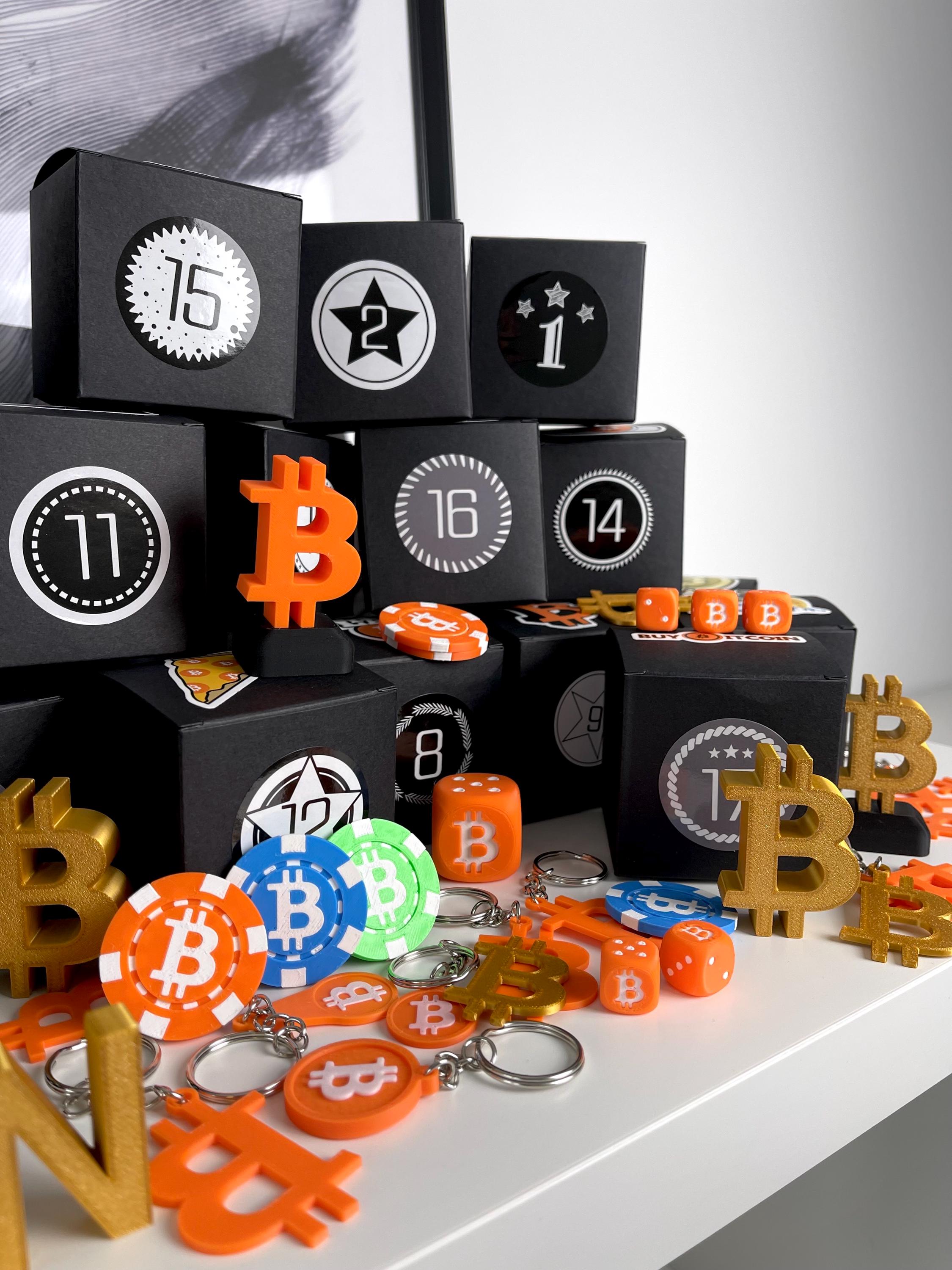 ビットコイン アドベント カレンダー - 暗号ファン、トレーダー、ビットコイン愛好家への完璧なギフトアイデア、ボーイフレンド/夫へのアドベント  カレンダー - Etsy 日本