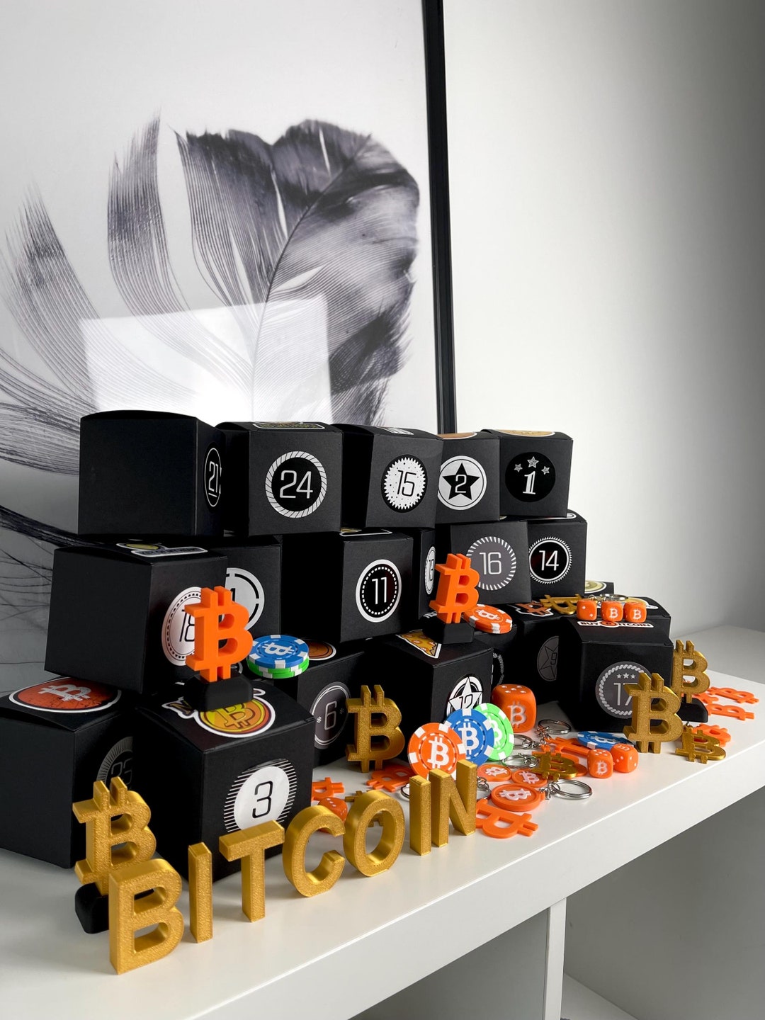 Bitcoin Advent Calendar - Perfect Gift Idea for Crypto Fans, Traders &  Bitcoin Enthusiasts, Advent Calendar for the Boyfriend/husband - Etsy
