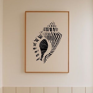 Poster Conchiglia (Carta semi-lucida Premium)