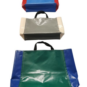 stabile, reißfeste Tasche aus PVC-LKW-Plane Bild 5