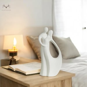 MAD Statues modernes en résine de couple d'amoureux pour décoration