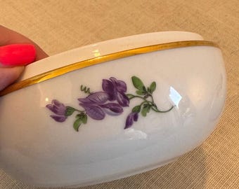 マイセンのボンボニエール/磁器の箱、1934～1945年、手描き、金彩
