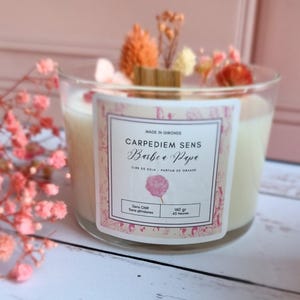 Bougie parfumée Barbe à papa