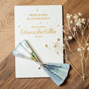 Personalisierbare Geschenkkarte aus Holz | Geschenkidee | Geldgeschenk | Geschenkverpackung | Geschenkkarte Geburtstag | Personalisiert