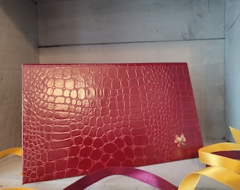Porta chequera en Skivertex