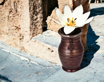 Copper Planter , Flower Vase