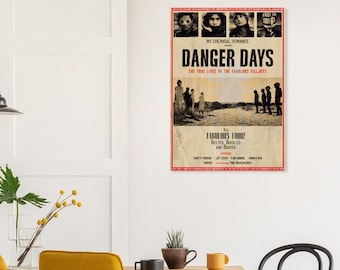 Danger Days My Chemical Romance - Premium Matte Paper Poster