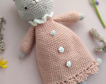 Rosie the Cat Crochet Pattern. Instant PDF Download. Cute Cat Kitten Amigurumi Pattern.