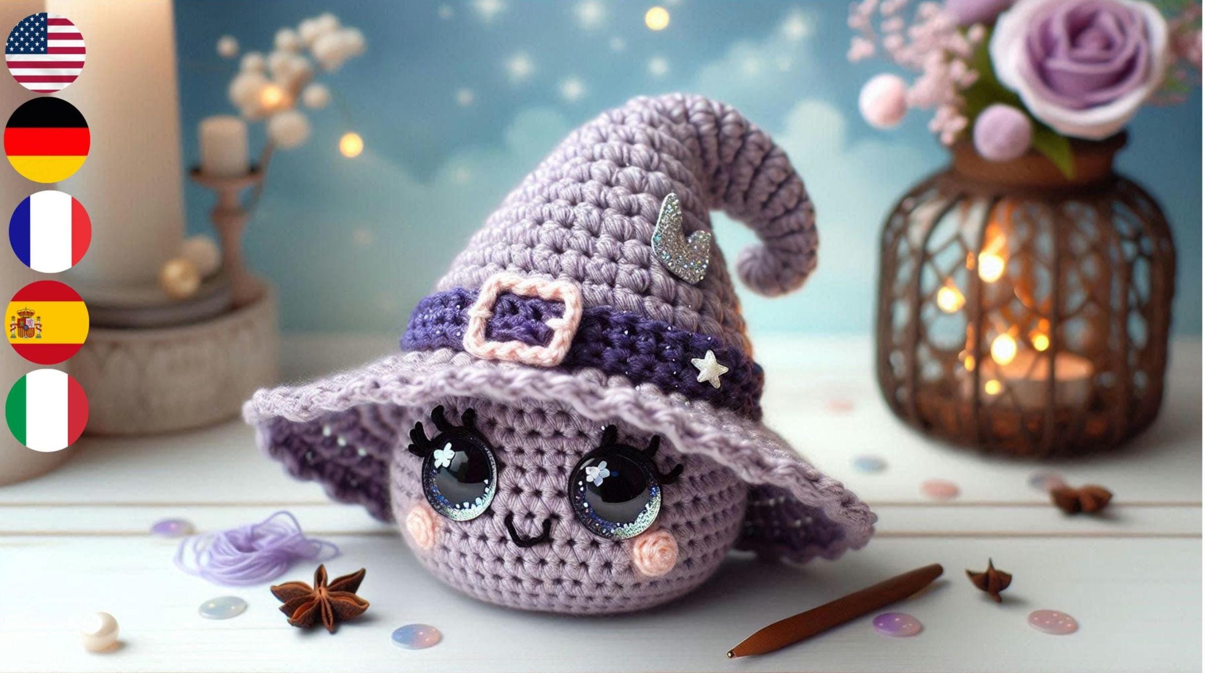 34 Witchy Crochet Patterns for Spooky, Celestial, and Gothic Makes 25 Witch Hat Crochet