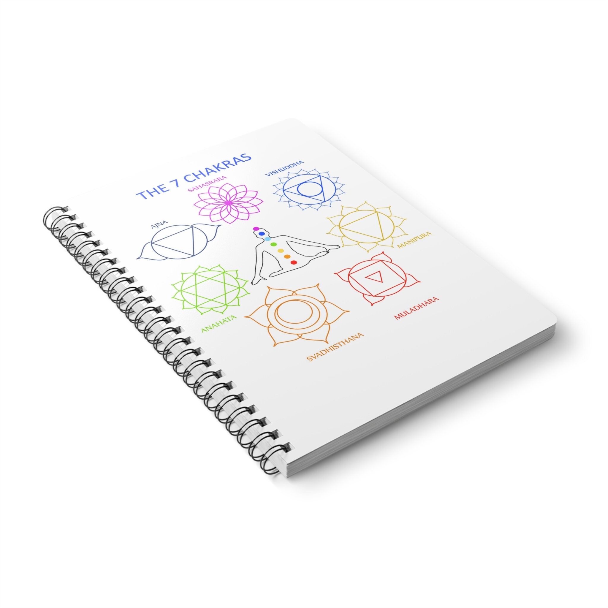 A Journal to Explore Your 7 Chakras, the Energy Centers of Your Body ...
