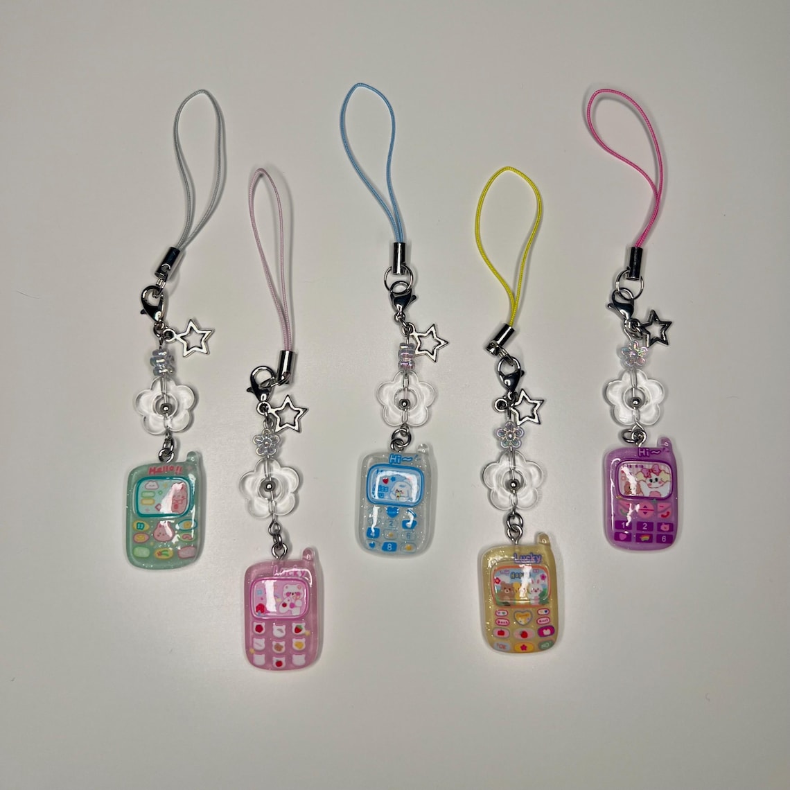Jelly Cell Phone Charm Cute Kawaii Cell Phone Charm Gift Y2k Phone