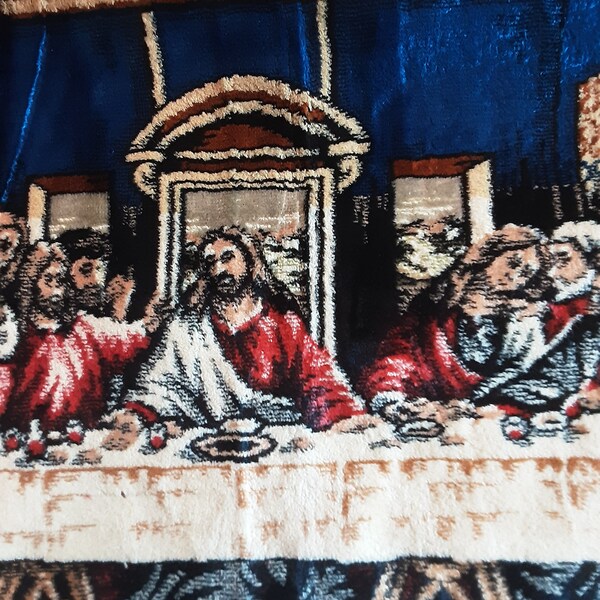 Last Supper Tapestry Etsy
