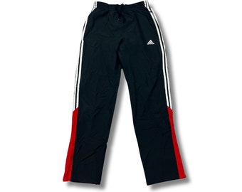 Adidas Vintage Trackpants/Sweatpants Pantalones de entrenamiento Negro Tamaño S Hombres