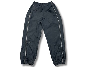 Starter Vintage Trackpants Pantalones de chándal Gris Pantalones de entrenamiento Retro Talla m