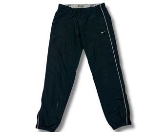 Nike Vintage Trackpants/Sweatpants Trainingshose Jogginghose Schwarz Größe S