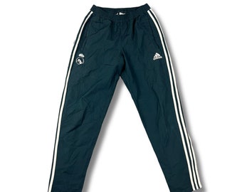 Adidas Vintage Trackpants/Sweatpants Trainingshose Jogginghose Blau Größe S