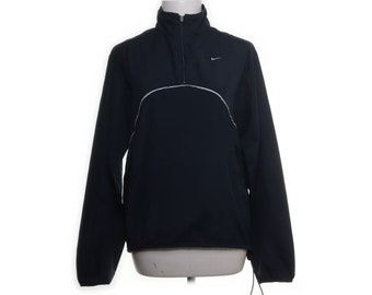 Nike Vintage Retro Jacke Trainingsjacke Trackjacke Sweatjacke Schwarz Größe M