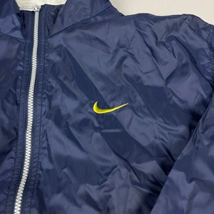 Nike Vintage Retro Jacke Trainingsjacke Trackjacke Sweatjacke Blau Größe L Bild 3