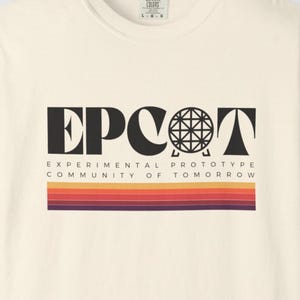 Vintage Style EPCOT Comfort Colors Shirt, Adult Unisex Tee for Disney World, EPCOT shirt for Men or Women, Retro Design, Spaceship Earth