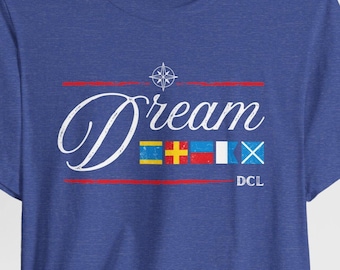 Disney Dream Cruise Ship Shirt, Unisex T-Shirt für Erwachsene Inspiriert von Disney Cruise Line, Disney Dream Ship, Cruise Shirt, DCL, Family Cruise