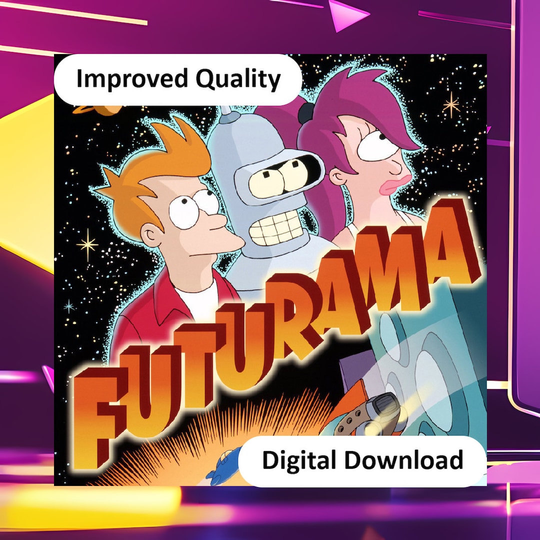 Futurama Complete Animated Series Digital Instant Download TV Show futurama-complete-animated-series-digital-instant-download-tv-show