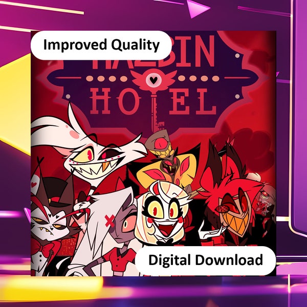 Premiere Hazbin Hotel Complete TV Series exclusive Season 1 Full HD | No DVD