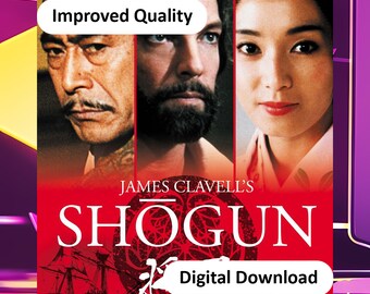 Shogun 1980 Complete TV Mini Series Digital Instant Download Old TV Show HD | No Dvd