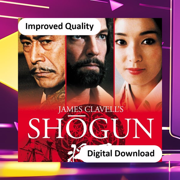 Shogun 1980 Complete TV Mini Series Digital Instant Download Old TV Show HD | No Dvd