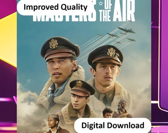 Premiere Masters of the Air exclusive premiere Full HD Complete TV Series Digital Instant Download | No DVD