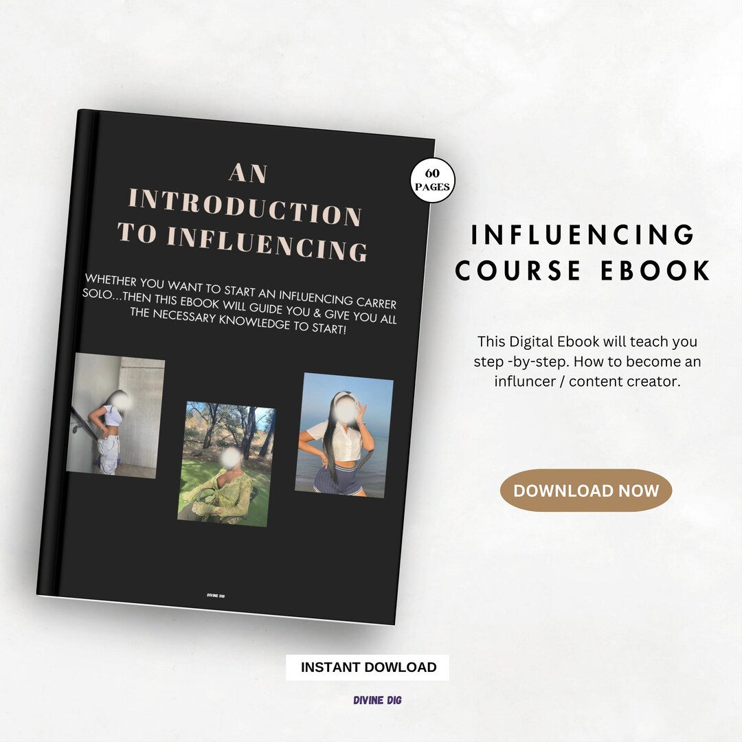 How to Become an Social Media Influencer Ebook Courses, 2024 Social ...