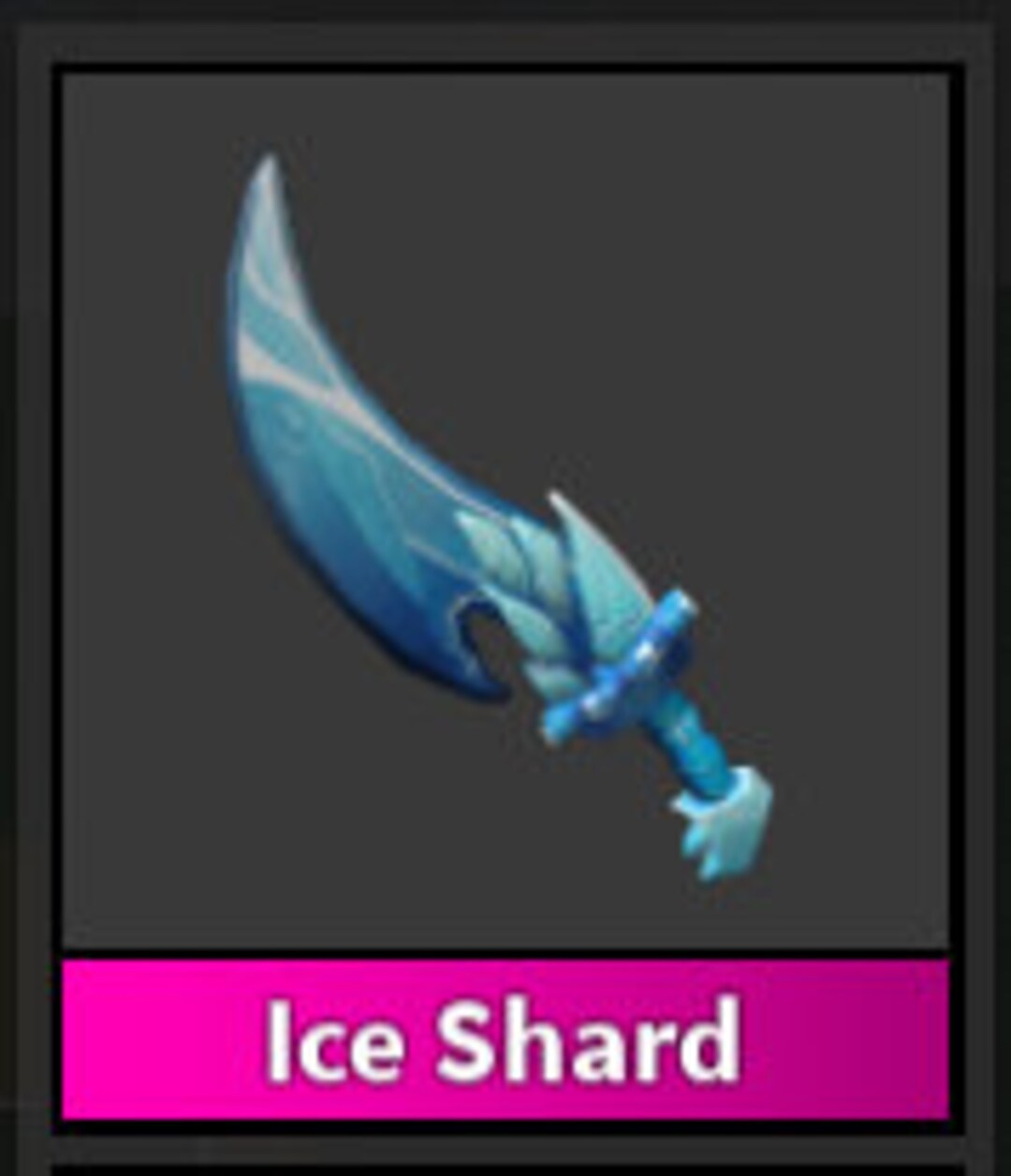 Murder Mistery 2 Mm2 Ice Shard Etsy